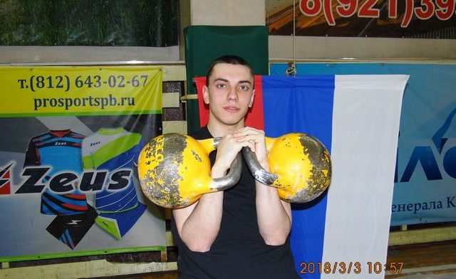 Денис Клешёв гиревой спорт