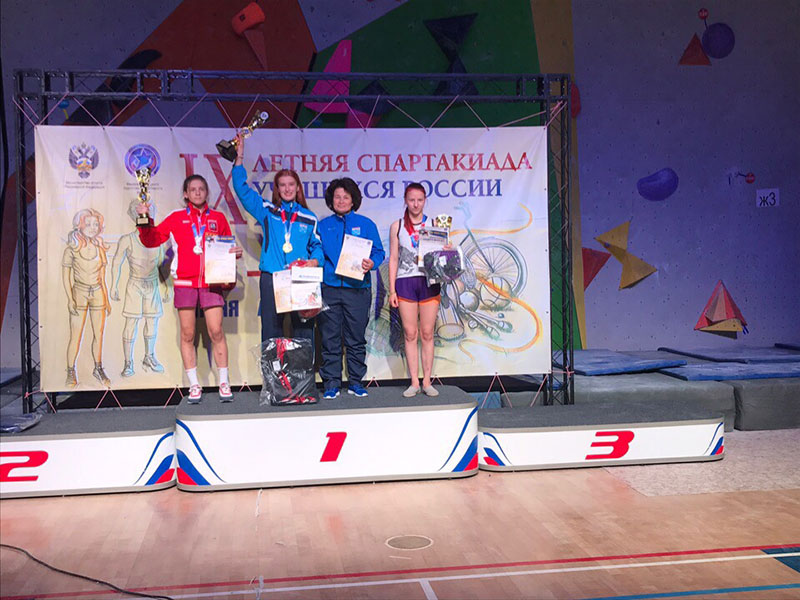 Васичкова Екатерина на 9 летней спартакиаде